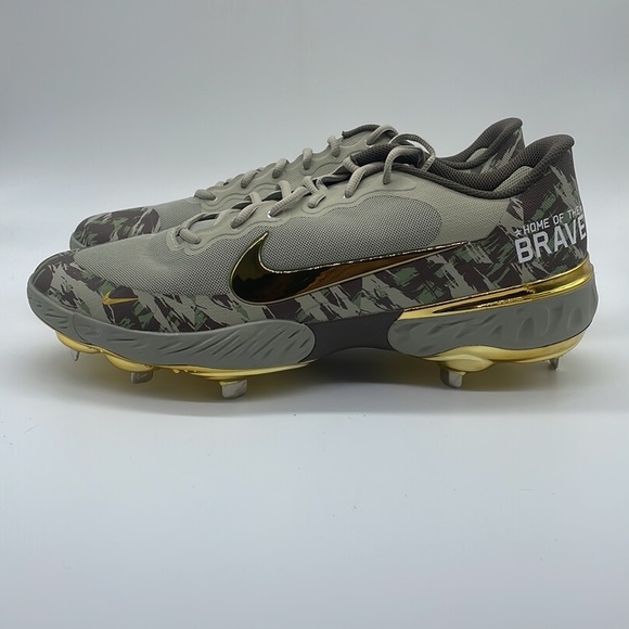 Men’s Nike Alpha Huarache Elite 3 Low "Land of the Free" USA DA1676-290 - Picture 4 of 4